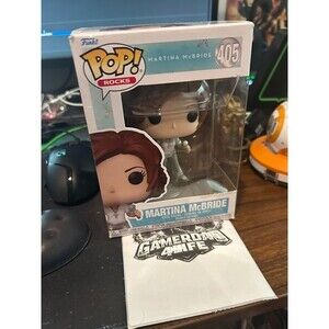Funko Pop! Rocks Martina McBride Vinyl Figure # 405 w/ Microphone